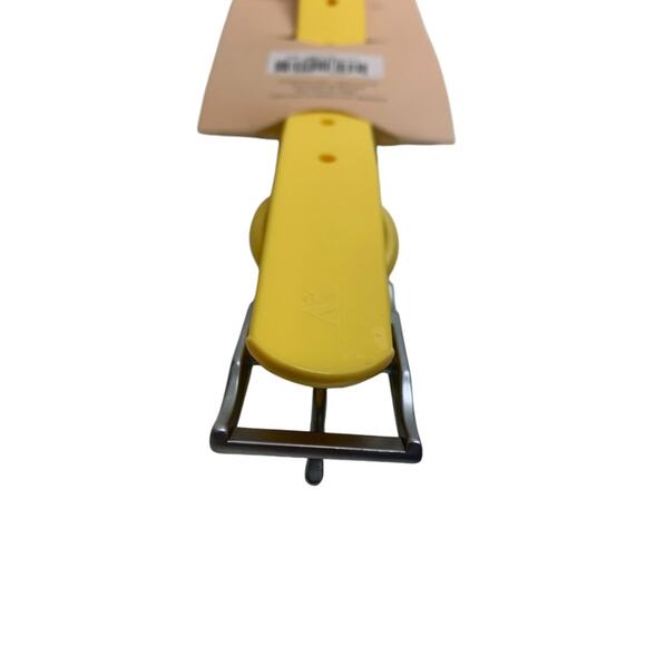 Large Wild One Dog Collar All Weather Durable Flex-Poly Yellow 15-18" Neck - Picture 6 of 8